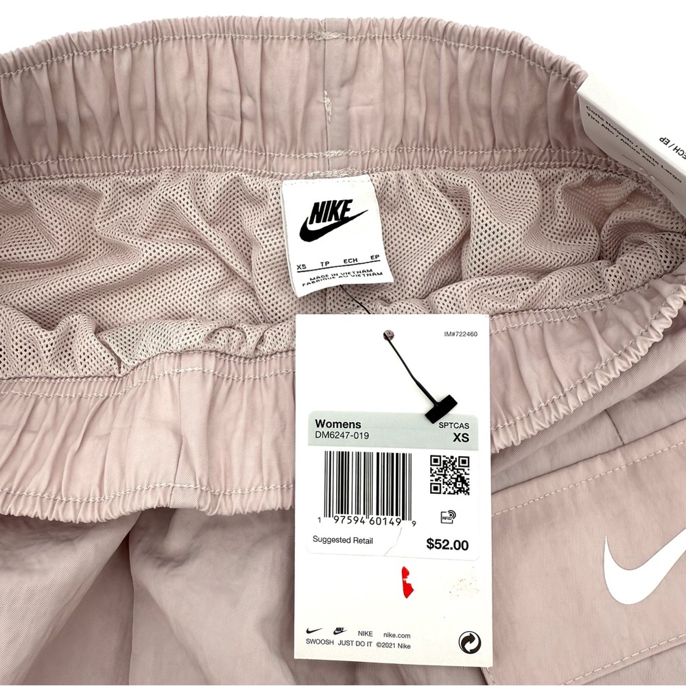 NWT New Nike Women's Woven High Rise Shorts Size XS Extra Small Cargo Hiking - Picture 5 of 5